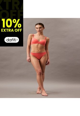 Brasier Rosado Invisible Sin Aro - Perfectly Fit Calvin Klein Calvin Klein