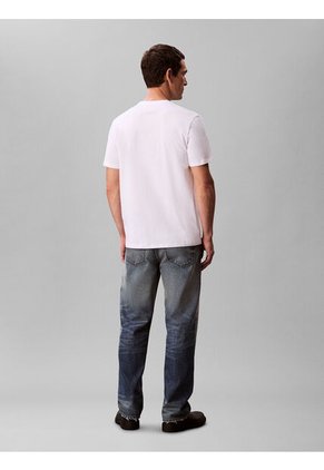 Camiseta Blanca Con Estampado Gráfico Red Box New York City Calvin Klein