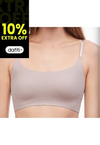 Bralette Beige Lined Retro Calvin Klein Calvin Klein