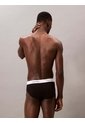 Pack Multicolor De 3 Slips De Cadera - Icon Cotton Stretch Calvin Klein de Calvin Klein