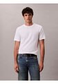 Camiseta Blanca De Algodón Interlock Calvin Klein de Calvin Klein