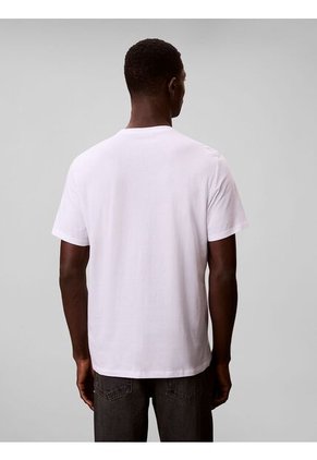 Camiseta Blanca Con Estampado Gráfico De Logo En Estilo Bold Calvin Klein