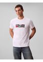 Camiseta Blanca Con Estampado Gráfico Redbox Calvin Klein de Calvin Klein