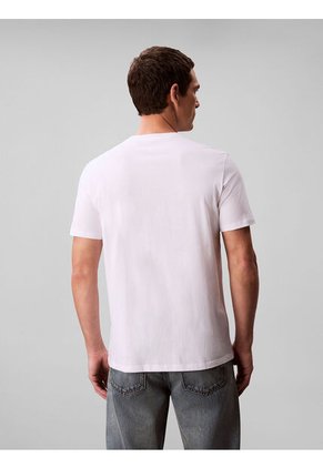 Camiseta Blanca Con Estampado Gráfico Redbox Calvin Klein