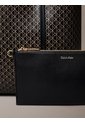 Bolso Negro Tote Pequeño Con Logo Monograma Con Bolsito Calvin Klein de Calvin Klein