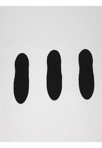 Pack Negro Negro De 3 Calcetines Invisibles Calvin Klein Calvin Klein