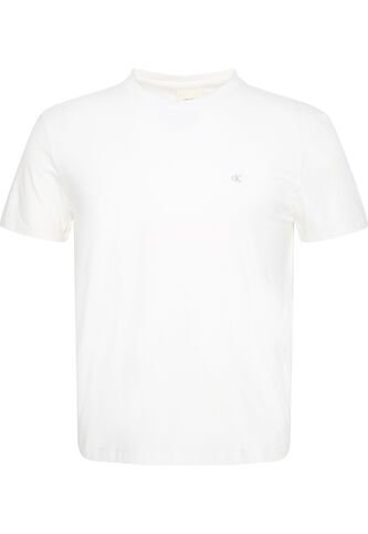 Camiseta Blanca Slim De Manga Corta Calvin Klein Calvin Klein