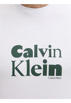 Camiseta Negra Con Estampado Gráfico Redbox Calvin Klein
