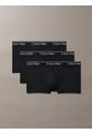 Pack Negro De 3 Bóxers De Talle Bajo - Microfibre Stretch Calvin Klein de Calvin Klein