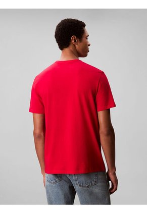 Camiseta Roja Con Estampado Gráfico Red Box New York City Calvin Klein