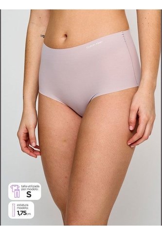 Pantie Morado Hipster Invisible De Cintura Alta Calvin Klein Calvin Klein