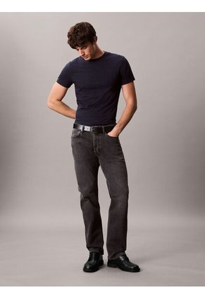 Camiseta Azul Slim De Manga Corta Calvin Klein