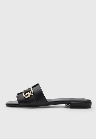 Sandalias Planas Calvin Klein Temmie Negro Calvin Klein