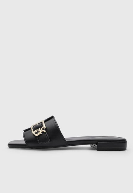 Sandalias Planas Calvin Klein Temmie Negro