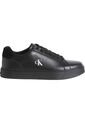 Tenis Negro Classic De Corte Bajo En Cuero Calvin Klein de Calvin Klein