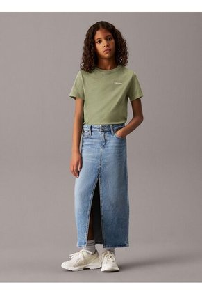 Camiseta Beige Infantil Calvin Klein