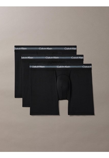 Pack Negro De 3 Bóxers Brief Calvin Klein