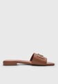 Sandalias Planas Calvin Klein Tayda Café de Calvin Klein