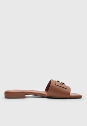 Sandalias Planas Calvin Klein Tayda Café