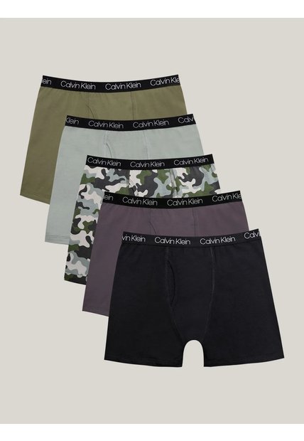Pack Multicolor De 5 Bóxers Brief Calvin Klein