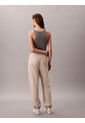 Pantalón Beige De Chándal Holgado De Felpa De Gran Calidad Calvin Klein de Calvin Klein