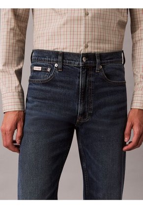 Jeans Azul De Corte Recto Clásico Con Efecto Tornasolado Calvin Klein