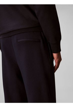 Jogger Azul De Felpa Con Monograma Calvin Klein