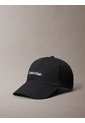 Gorra Negra De Béisbol Con Logo Bordado Calvin Klein de Calvin Klein