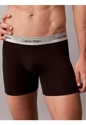 Pack Multicolor De 3 Bóxers Brief - Icon Cotton Stretch Calvin Klein