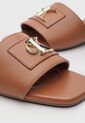 Sandalias Planas Calvin Klein Tayda Café de Calvin Klein