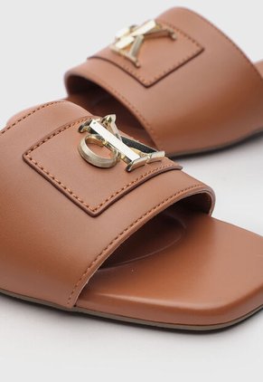 Sandalias Planas Calvin Klein Tayda Café
