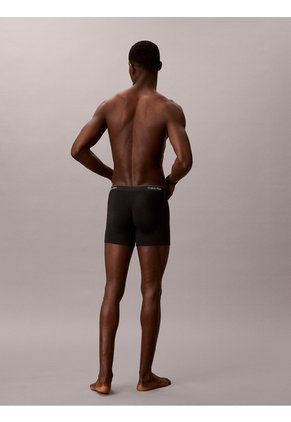 Pack Negro De 3 Bóxers Brief - Icon Cotton Stretch Calvin Klein