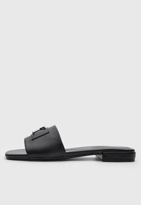 Sandalias Planas Calvin Klein Tayda Negro