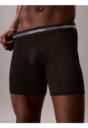 Pack Negro De 3 Bóxers Brief Largos Calvin Klein