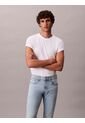 Jeans Celeste De Corte Slim Con Efecto Marmoleado Calvin Klein de Calvin Klein