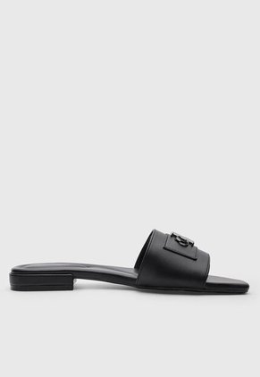 Sandalias Planas Calvin Klein Tayda Negro