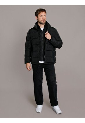 Chaqueta Negra Acolchada Essential Calvin Klein