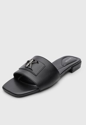 Sandalias Planas Calvin Klein Tayda Negro