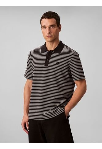 Polo Negro Ottoman A Rayas Calvin Klein Calvin Klein
