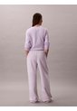 Pantalón Lila De Pierna Ancha Calvin Klein de Calvin Klein
