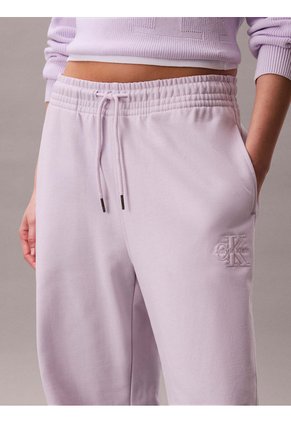 Pantalón Lila De Pierna Ancha Calvin Klein