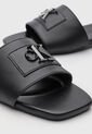 Sandalias Planas Calvin Klein Tayda Negro de Calvin Klein