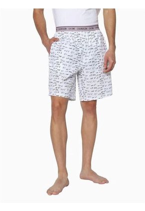 Bermuda De Pijama Hombre Hombre Blanco