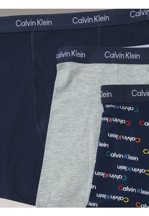 Pack Multicolor De 3 Bóxers Brief Calvin Klein