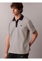 Polo Beige Ottoman A Rayas Calvin Klein de Calvin Klein