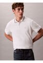 Polo Gris De Piqué Con Ribetes En Contraste Calvin Klein de Calvin Klein