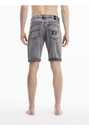 Bermudas Gris De Corte Regular Calvin Klein