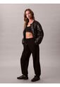 Pantalón Negro De Chándal Holgado De Felpa De Gran Calidad Calvin Klein de Calvin Klein