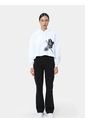 Buzo Blanco Con Capota Y Gráfico De Floral Calvin Klein de Calvin Klein