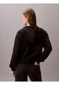 Buzo Negro Con Capota Y Cierre De Cremallera Calvin Klein de Calvin Klein